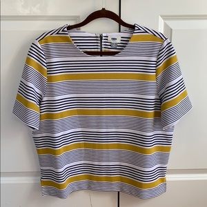 Old Navy Striped Structured Top